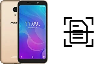 Digitalize documentos em um Meizu C9 Pro