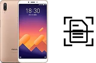 Digitalize documentos em um Meizu E3