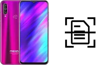 Digitalize documentos em um Meizu M10
