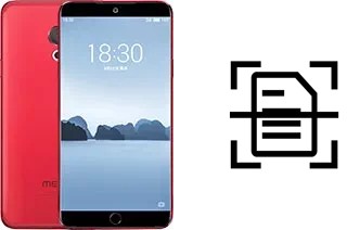 Digitalize documentos em um Meizu 15 Lite