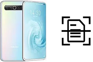 Digitalize documentos em um Meizu 17