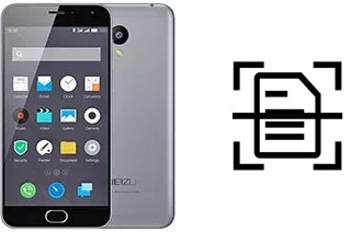 Digitalize documentos em um Meizu M2