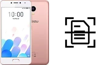 Digitalize documentos em um Meizu M5c