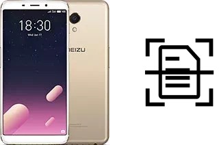 Digitalize documentos em um Meizu M6s