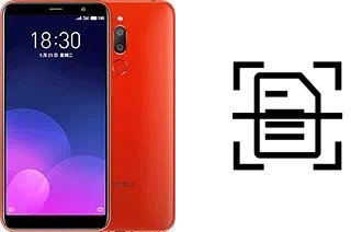 Digitalize documentos em um Meizu M6T