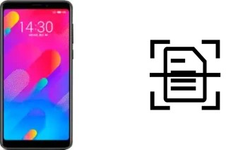 Digitalize documentos em um Meizu M8 Lite