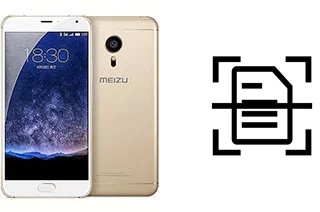 Digitalize documentos em um Meizu PRO 5