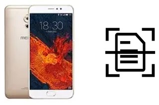 Digitalize documentos em um Meizu Pro 6 Plus 64GB