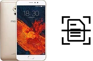 Digitalize documentos em um Meizu Pro 6 Plus