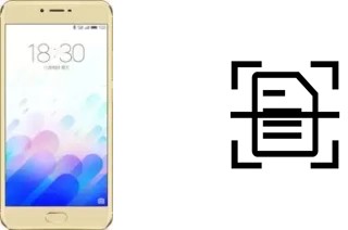 Digitalize documentos em um Meizu X