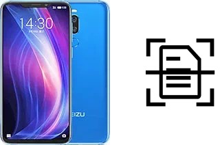 Digitalize documentos em um Meizu X8