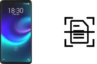 Digitalize documentos em um Meizu Zero