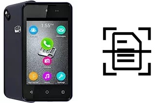 Digitalize documentos em um Micromax Bolt D303