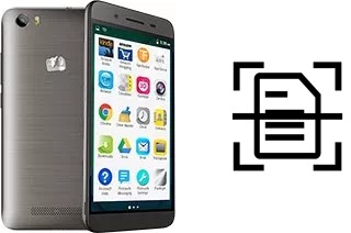 Digitalize documentos em um Micromax Canvas Juice 4G Q461