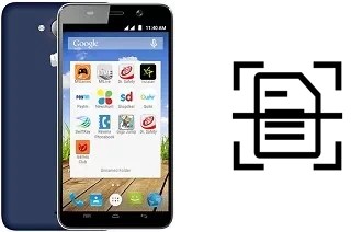 Digitalize documentos em um Micromax Canvas Play Q355