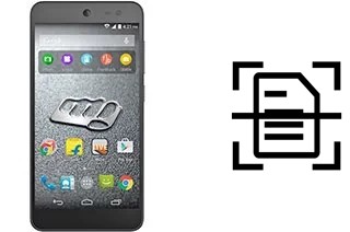 Digitalize documentos em um Micromax Canvas Xpress 2 E313