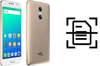 Digitalize documentos em um Micromax Evok Dual Note E4815