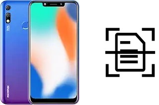 Digitalize documentos em um Micromax Infinity N12