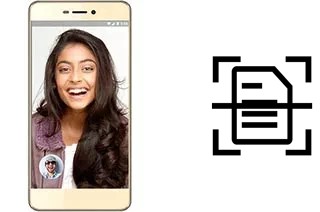 Digitalize documentos em um Micromax Vdeo 4