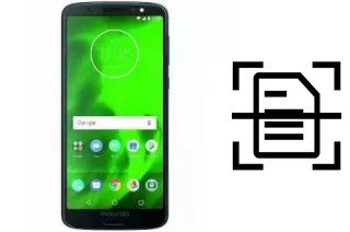 Digitalize documentos em um Moto G6 64GB