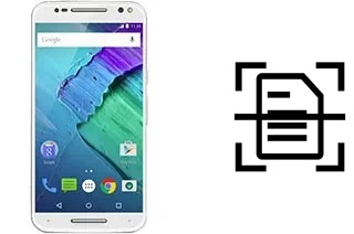Digitalize documentos em um Motorola Moto X Style