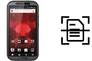 Digitalize documentos em um Motorola DROID BIONIC XT865