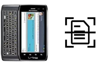 Digitalize documentos em um Motorola DROID 4 XT894