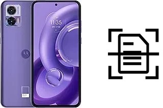 Digitalize documentos em um Motorola Edge 30 Neo