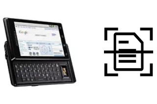 Digitalize documentos em um Motorola MILESTONE