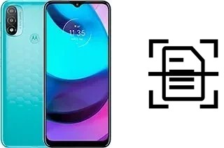 Digitalize documentos em um Motorola Moto E20