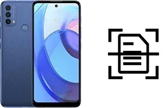 Digitalize documentos em um Motorola Moto E30
