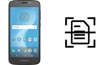 Digitalize documentos em um Motorola Moto E5 Cruise