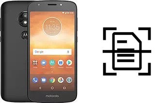 Digitalize documentos em um Motorola Moto E5 Play