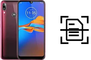 Digitalize documentos em um Motorola Moto E6 Plus (2019)