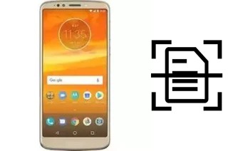 Digitalize documentos em um Motorola Moto E6 Plus
