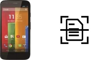 Digitalize documentos em um Motorola Moto G LTE