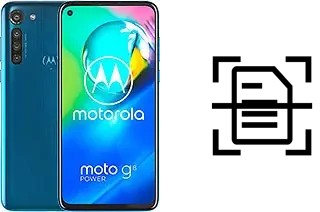 Digitalize documentos em um Motorola Moto G8 Power