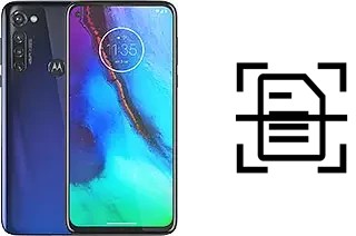 Digitalize documentos em um Motorola Moto G Stylus