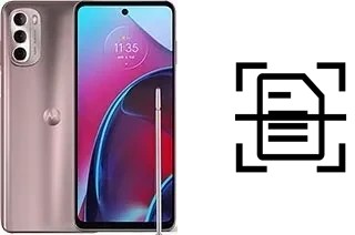 Digitalize documentos em um Motorola Moto G Stylus (2022)