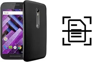 Digitalize documentos em um Motorola Moto G Turbo Edition