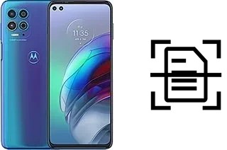Digitalize documentos em um Motorola Moto G100