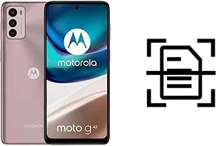 Digitalize documentos em um Motorola Moto G42