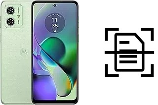 Digitalize documentos em um Motorola Moto G54 (China)