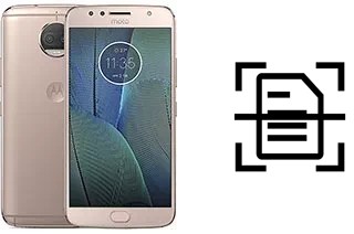 Digitalize documentos em um Motorola Moto G5S Plus