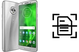 Digitalize documentos em um Motorola Moto G6