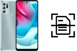 Digitalize documentos em um Motorola Moto G60S
