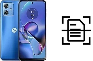 Digitalize documentos em um Motorola Moto G64