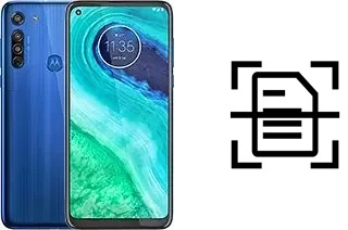 Digitalize documentos em um Motorola Moto G8