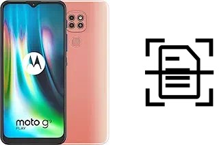 Digitalize documentos em um Motorola Moto G9 Play