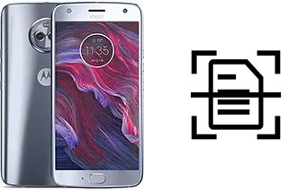 Digitalize documentos em um Motorola Moto X4